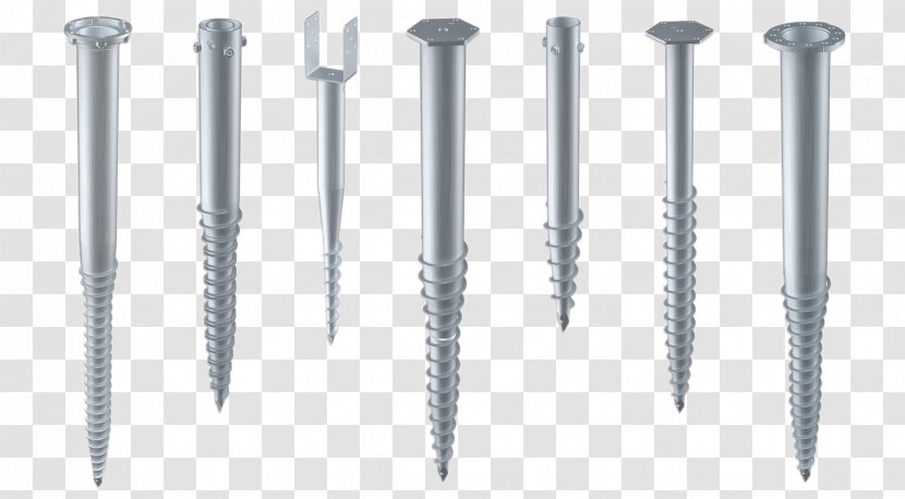 Screw Piles Architectural Engineering Manufacturing Foundation - Hotdip Galvanization Transparent PNG