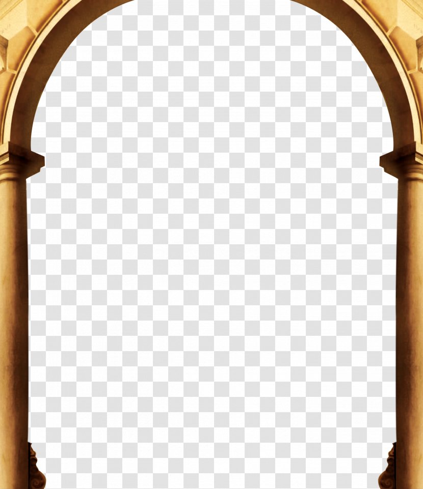 Arch Column - Castle Physical Material Transparent PNG