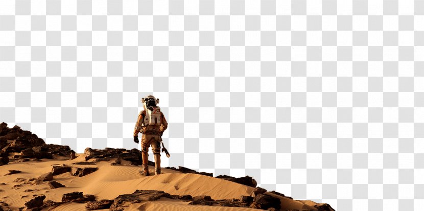 The Martian Mark Watney Science Fiction Film Cinema - Sky - Sand Transparent PNG