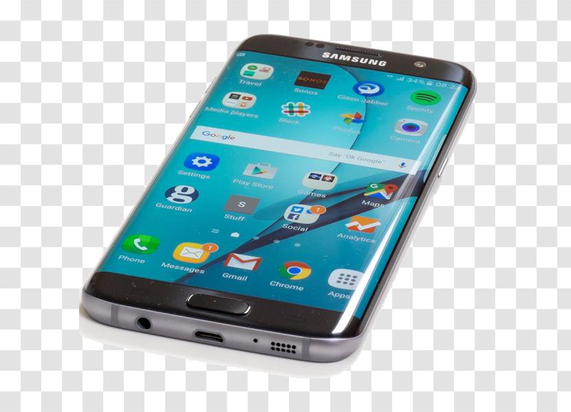 Samsung GALAXY S7 Edge Galaxy S8 Note 7 Smartphone - Android Transparent PNG