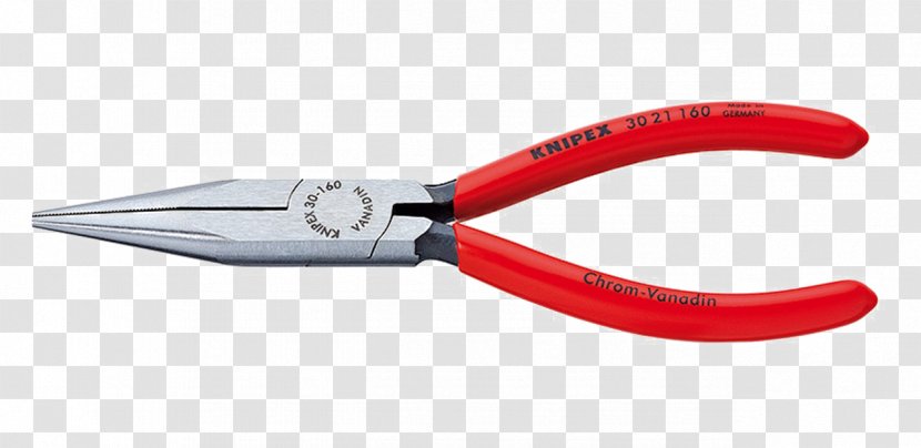 Needle-nose Pliers Knipex Long Nose Diagonal Transparent PNG