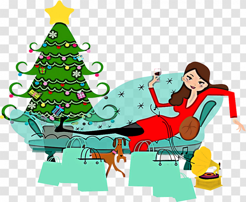 Christmas Tree Transparent PNG