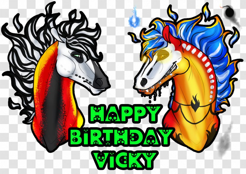Marcela R. Font, Lac Drawing Horse Birthday - Sticker - 70 Transparent PNG