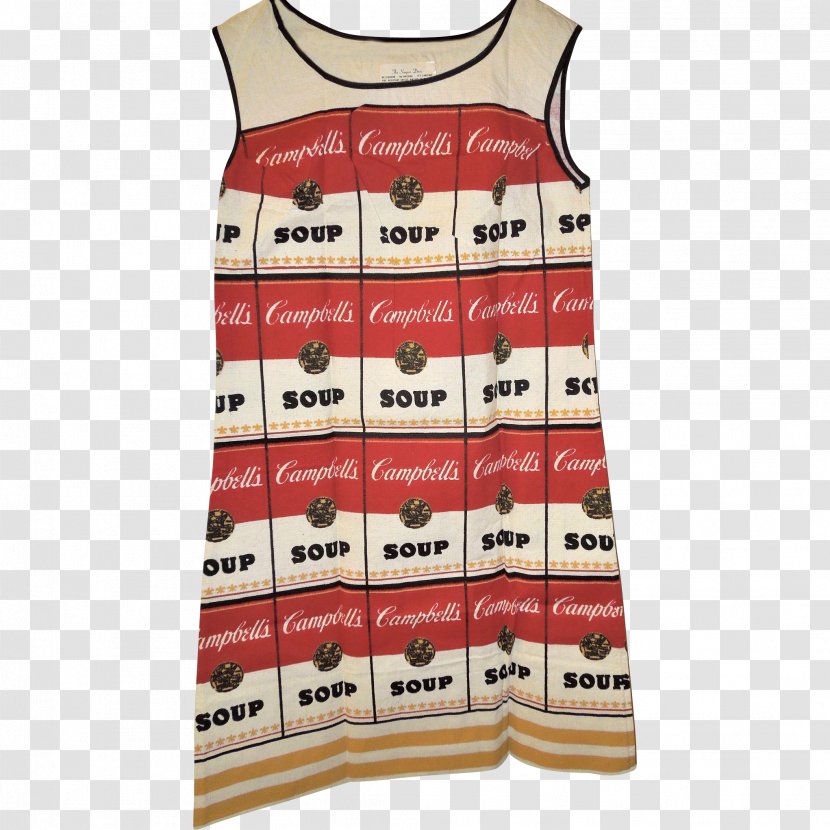 The Souper Dress T-shirt Sleeve Campbell's Soup Cans - Sportswear Transparent PNG