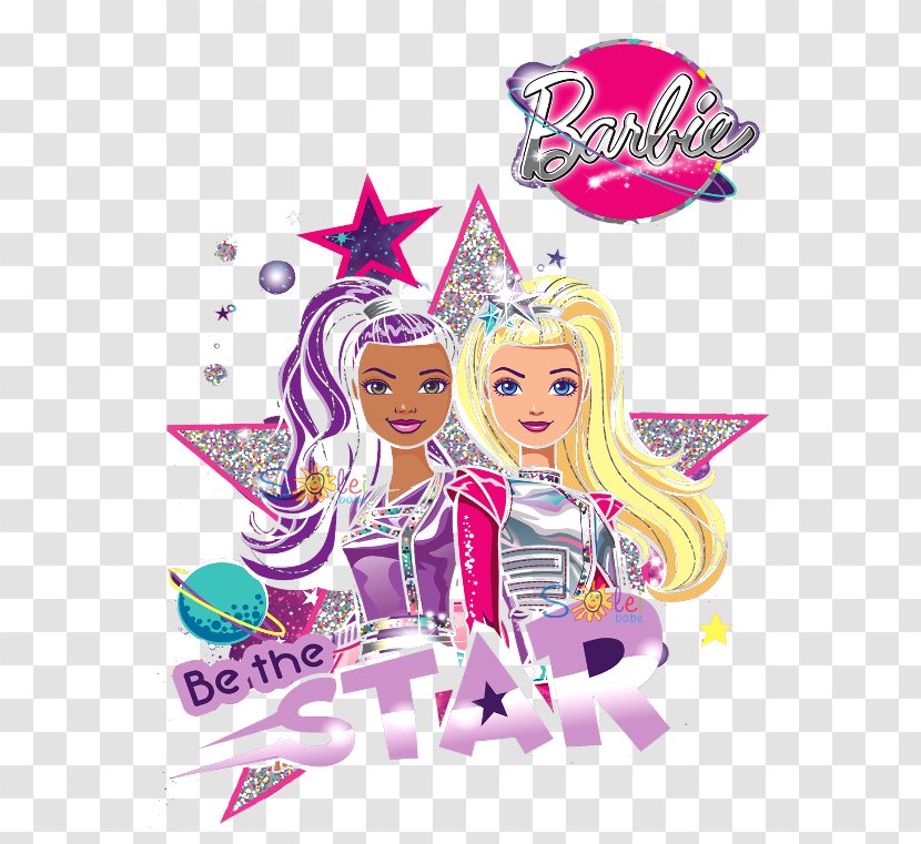 Pink M Character Barbie Clip Art - Fiction - Logo Transparent PNG