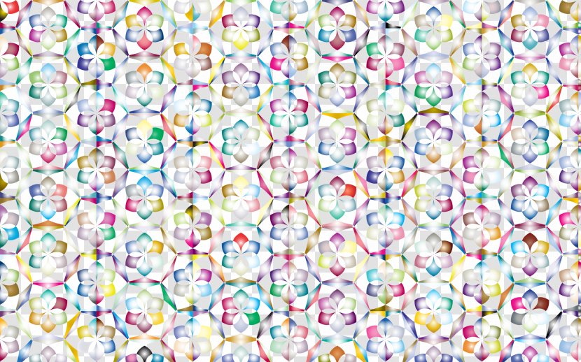 Flower Pattern - Watercolor Painting Transparent PNG