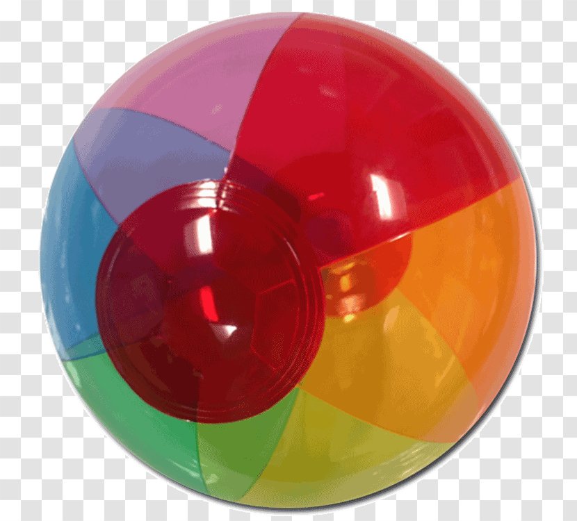 Beach Ball Transparency And Translucency - Toy - Color Transparent PNG
