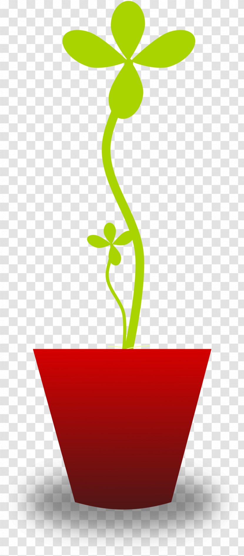 Flowerpot Houseplant Seedling Clip Art - Grass Transparent PNG