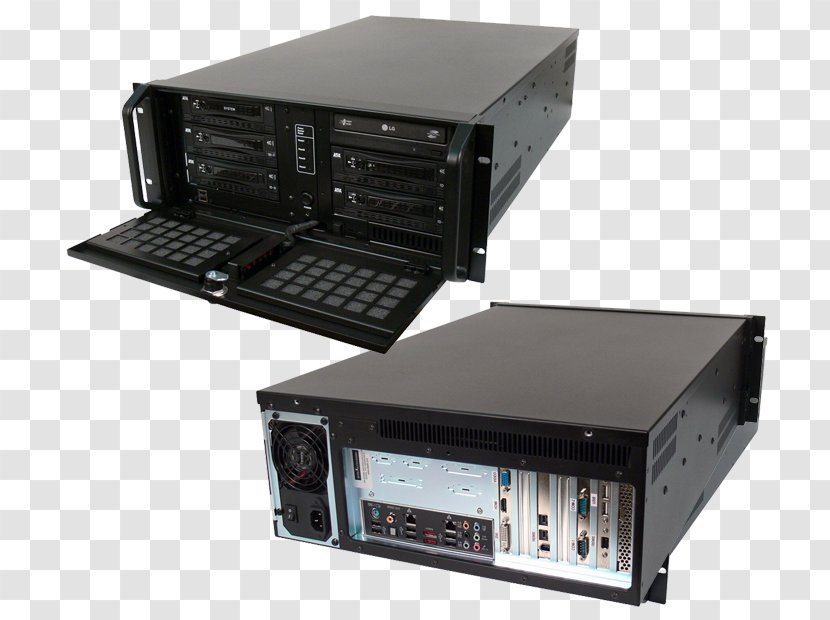 Intel Computer Cases & Housings Xeon Servers Multiprocessor - Central Processing Unit - Rack Server Transparent PNG