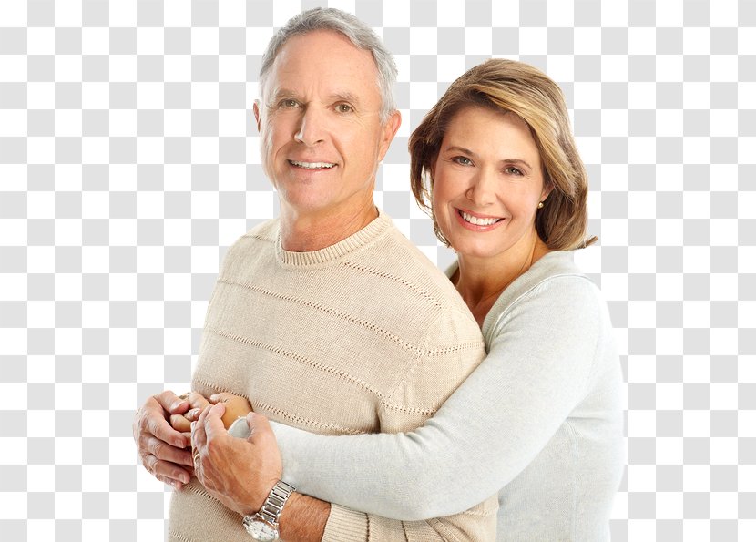 Old Age Couple Child Love Dentist - Shoulder Transparent PNG