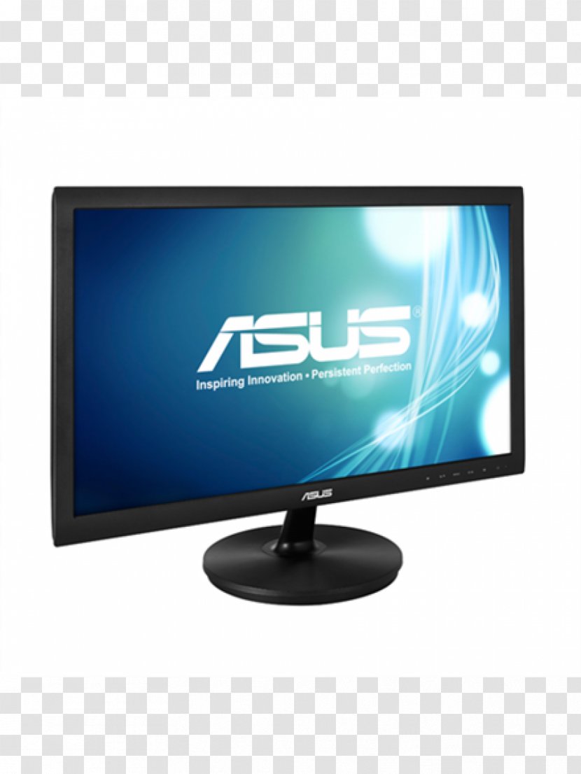 LED-backlit LCD Computer Monitors Television Set Liquid-crystal Display Device - Asus Vs228ne Transparent PNG