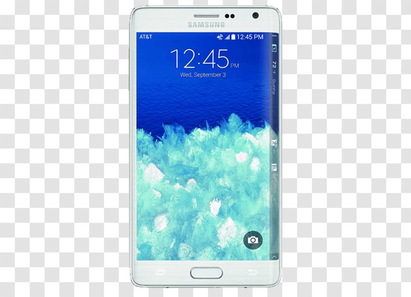 Samsung Galaxy Note 4 Telephone Smartphone Android - Telephony Transparent PNG