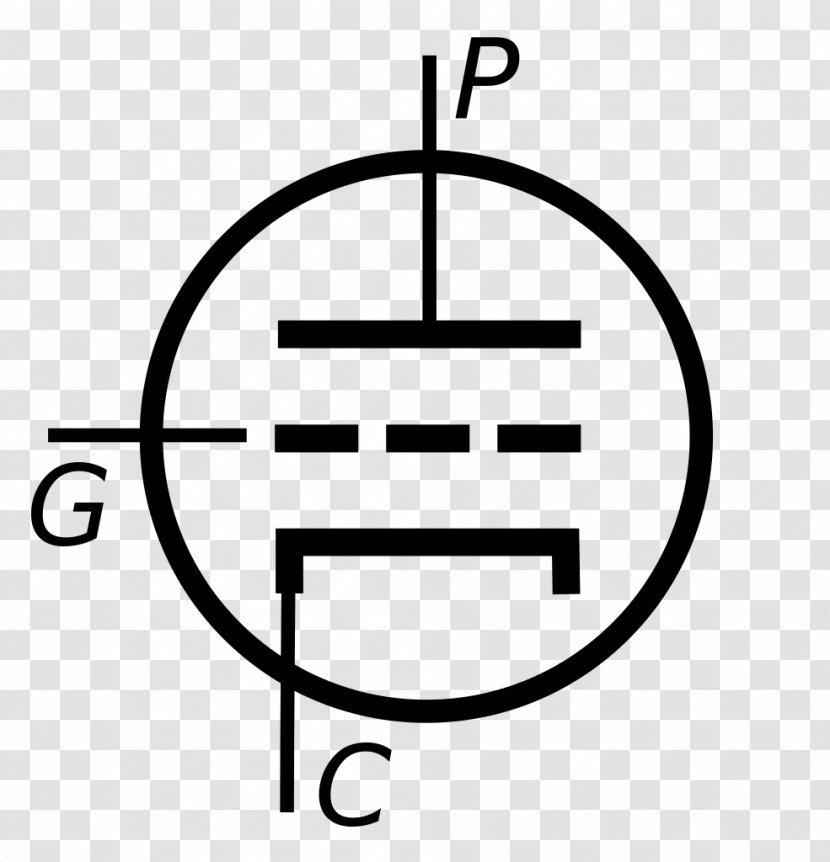 Triode Vacuum Tube Transistor Electronic Circuit Component - Symbol - Computer Images Transparent PNG