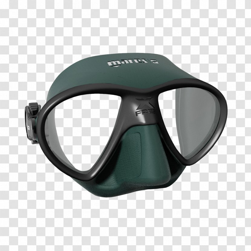 Mares Diving & Snorkeling Masks Free-diving Underwater Cressi-Sub - Goggles - Mask Transparent PNG