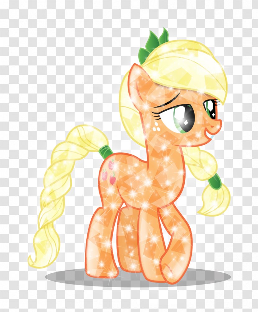 Applejack Pony Fluttershy Image Horse - Mythical Creature - Power Ponies Transparent PNG