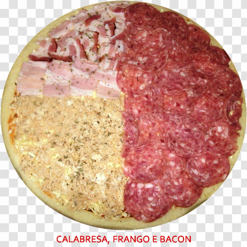 Salami Pizza Capocollo Soppressata Mettwurst - European Food Transparent PNG