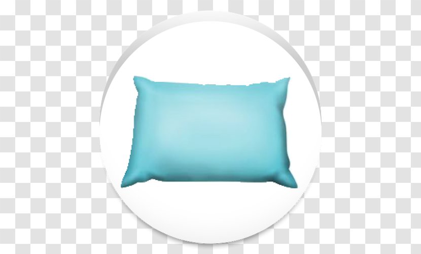 Hard And Soft G Language Pillow - Aqua Transparent PNG