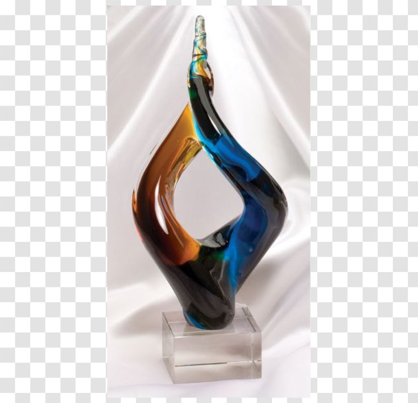 Art Glass Award Sculpture Trophy - Gift Transparent PNG