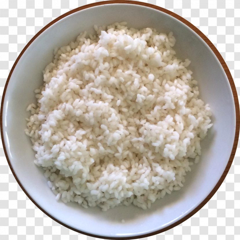 Rice Pudding Cooked Jasmine Glutinous - White Transparent PNG