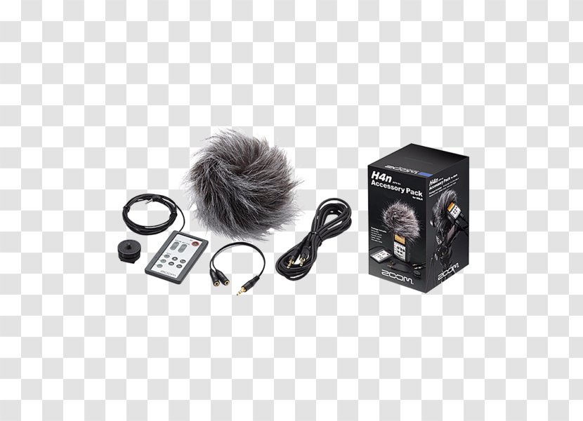 Microphone Zoom H4n Handy Recorder Corporation APH-4nSP Audio - Technology - Guitar Accessory Transparent PNG