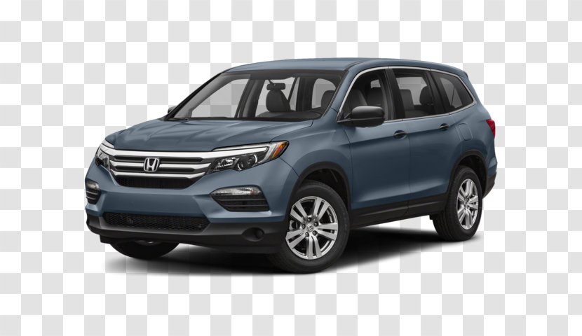 2018 Honda Pilot LX Car Sport Utility Vehicle Today Transparent PNG