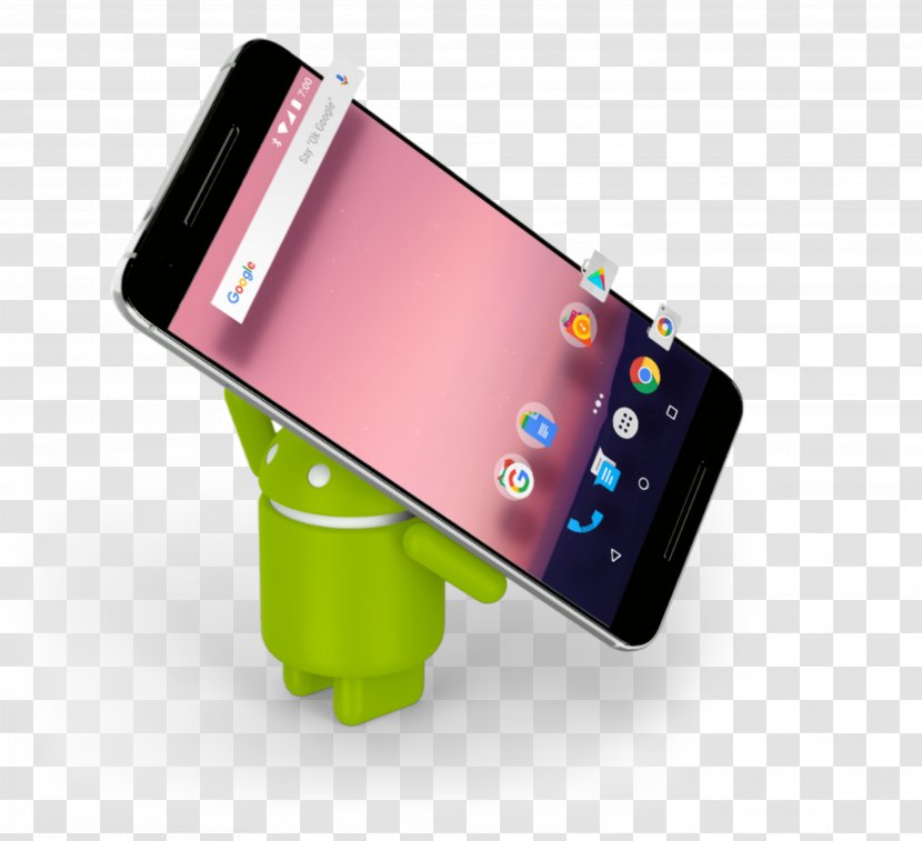 Android Nougat Mobile Phones 7.1 Over-the-air Programming - Electronic Device Transparent PNG