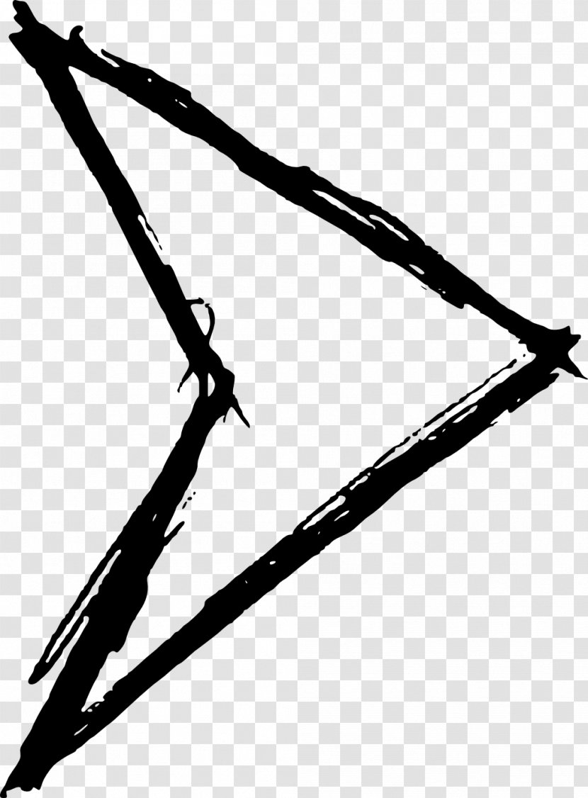 Drawing Arrow Clip Art - Bicycle Frame - 25 Transparent PNG
