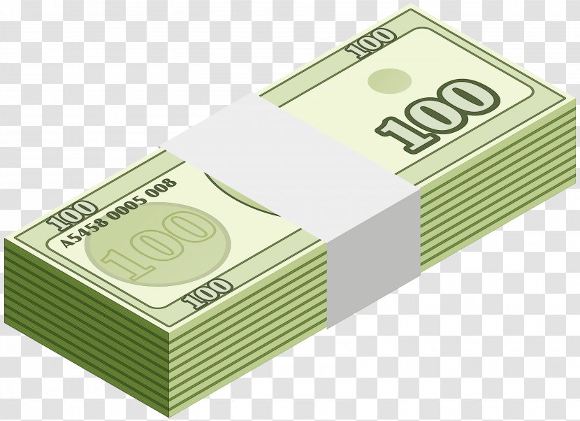 Green Paper Product Cash Money - Dollar Transparent PNG