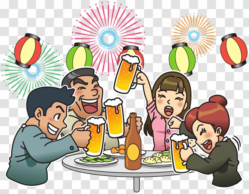 Beer Party Clip Art - Child - People Transparent PNG