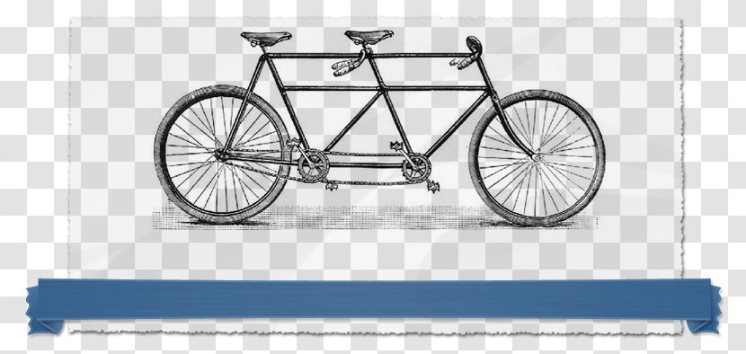 Tandem Bicycle Cycling Daisy Bell Wedding - Part - Bike Couple Transparent PNG