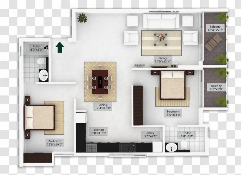 NorthernSky Properties Floor Plan Palmstreak Arecaceae Interior Design Services - Media - Multi Usable Colorful Brochure Transparent PNG