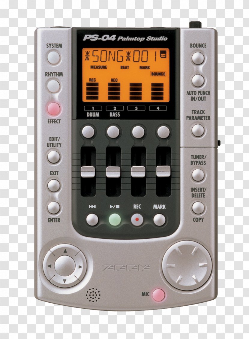 Microphone Zoom Corporation Multitrack Recording Effects Processors & Pedals Musical Instruments - Digital Data Transparent PNG