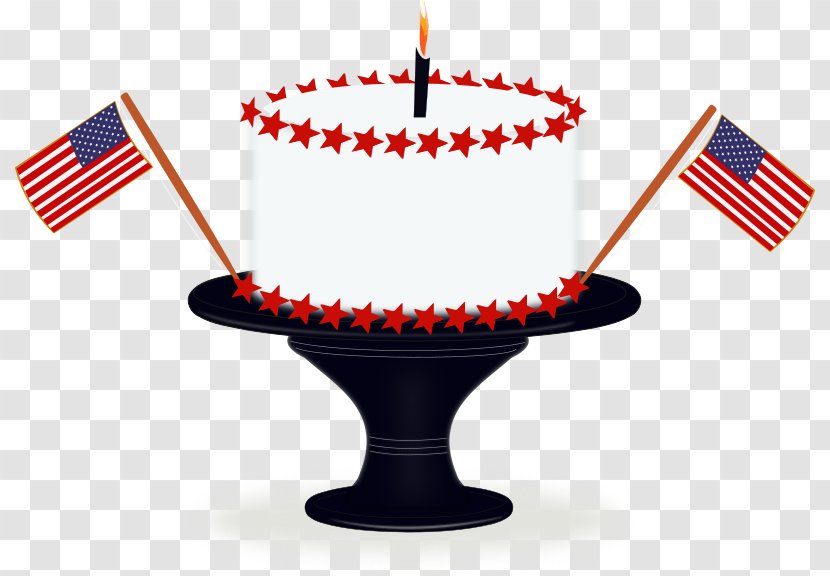 United States Birthday Cake Independence Day Clip Art - July Transparent PNG