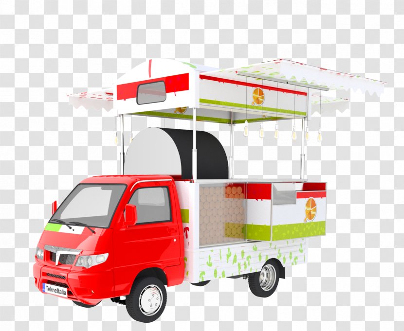 Pizza Ice Cream Food Truck Car - Pasta Transparent PNG