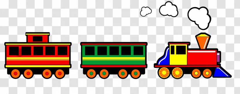 Toy Trains & Train Sets Clip Art - Yellow Transparent PNG