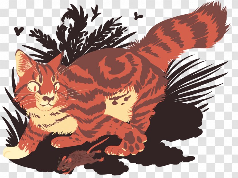 Whiskers Cat Tiger Palette Squirrelflight - Art Transparent PNG