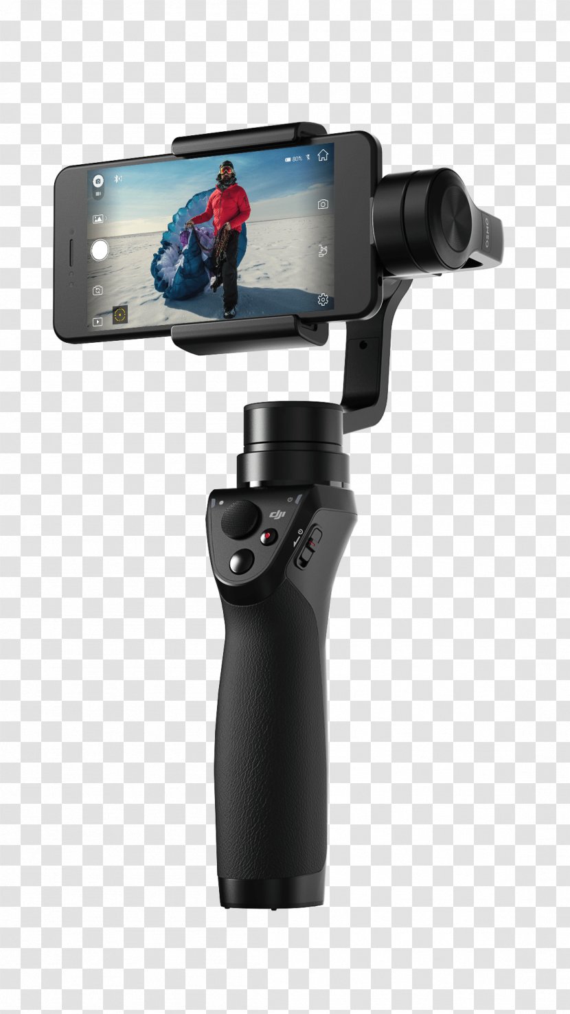 DJI Osmo Gimbal Mobile Phones - Camera - Smartphone Transparent PNG