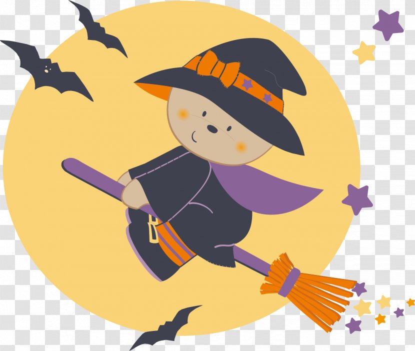 Illustration - Frame - Wizard Bear Vector Transparent PNG