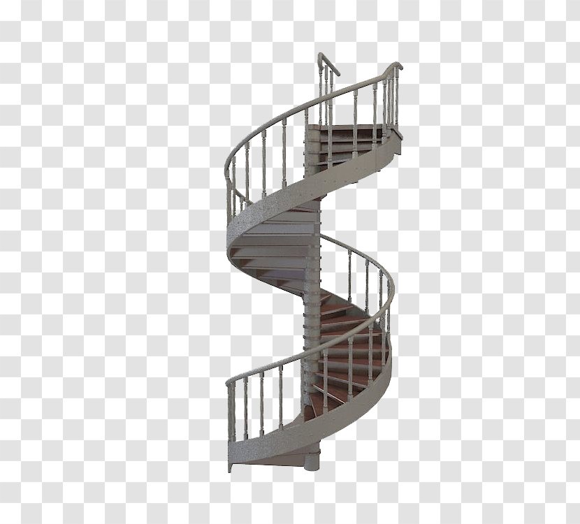 Stairs Cinema 4D Steel - Gratis - Iron Rotary Transparent PNG