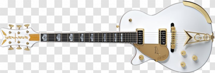 Acoustic-electric Guitar Acoustic Gretsch G6134 White Penguin - Fingerboard - Electric Transparent PNG
