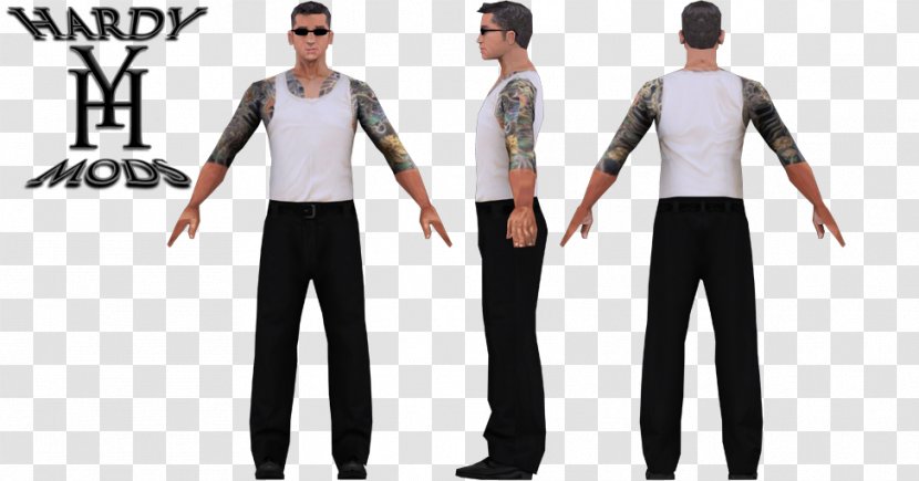 San Andreas Multiplayer Grand Theft Auto: Yakuza 2 Tattoo - Trousers Transparent PNG