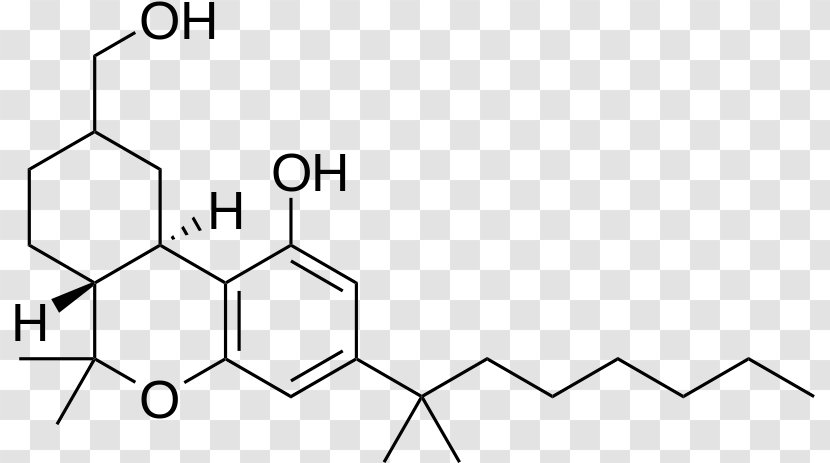 Synthetic Cannabinoids Nabilone HU-210 Tetrahydrocannabinol - Drawing Transparent PNG