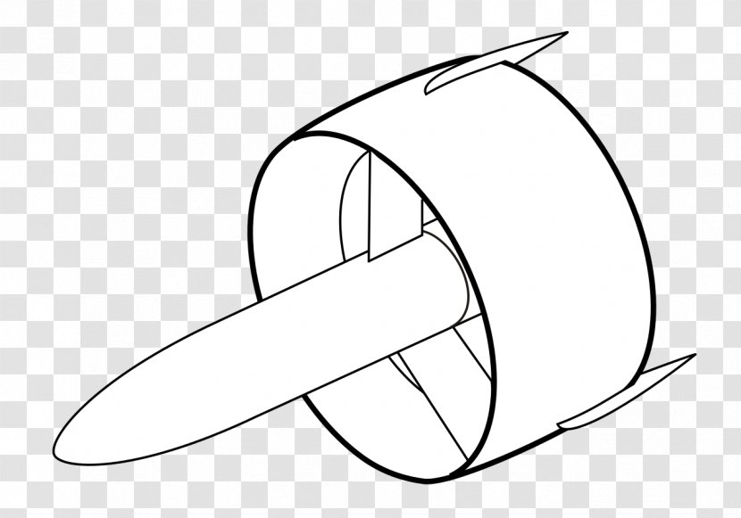 Airplane Fixed-wing Aircraft Closed Wing - Cartoon - Annular Transparent PNG