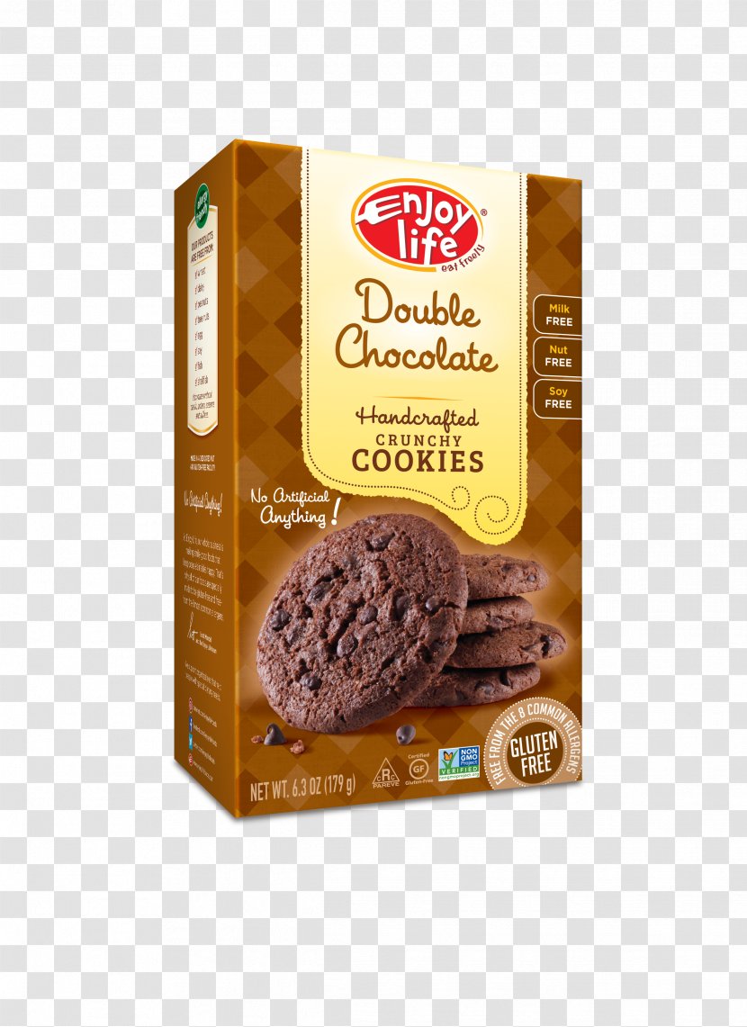 Chocolate Chip Cookie Brownie Fudge Biscuits - Delicious Baked Fish Transparent PNG