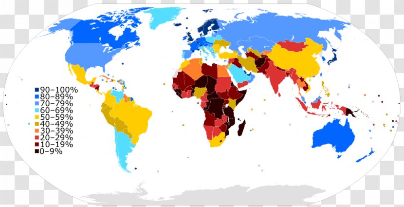 Global Internet Usage Country International Telecommunication Union Mobile Phones - Indonesia Map Transparent PNG