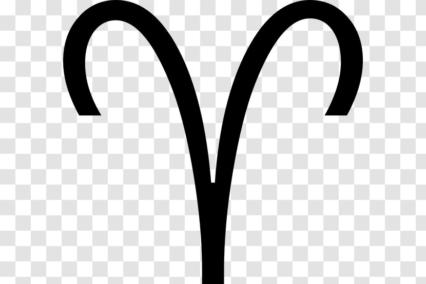 Aries Line - Astrological Sign - Blackandwhite Sagittarius Transparent PNG