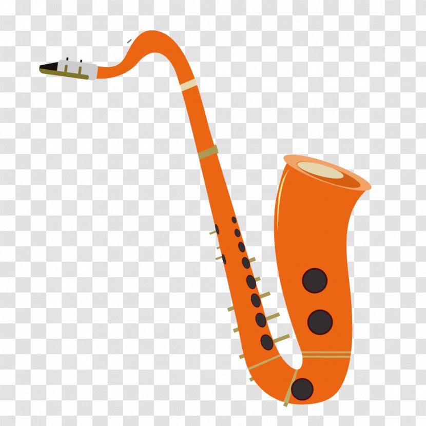 Abracadabra Saxophone Musical Instrument - Cartoon Transparent PNG