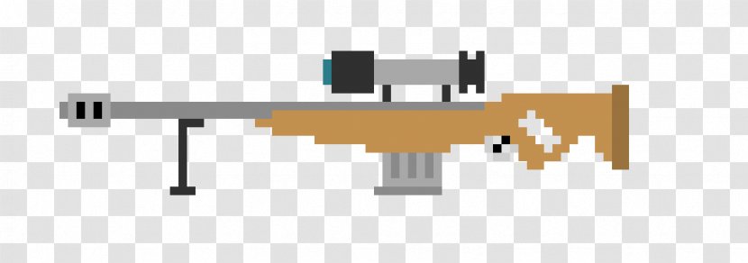 Firearm Line Angle - Pixel Art Transparent PNG