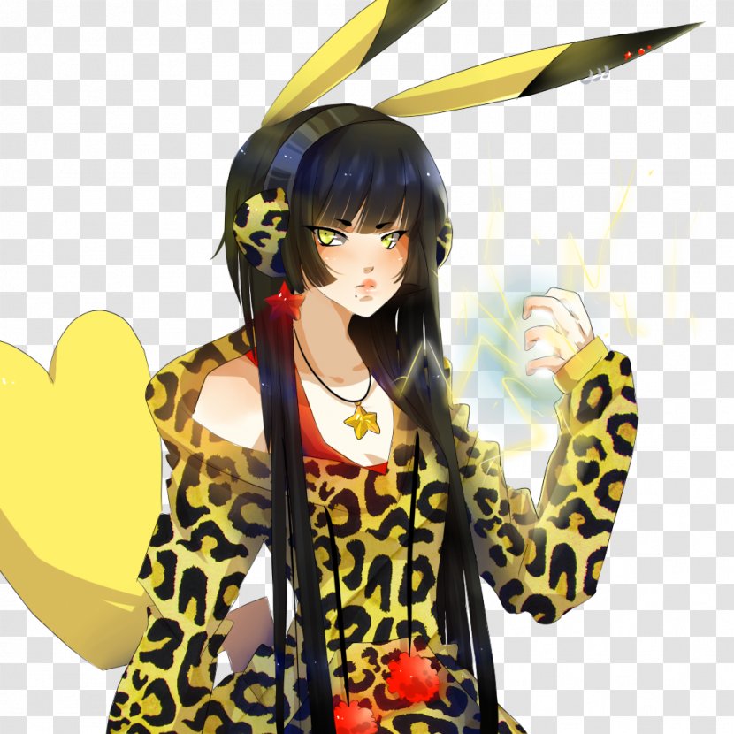 Leopard Samsung Galaxy S7 Black Hair - Yellow Transparent PNG