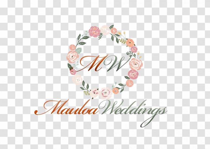 Floral Design Wreath Flower Watercolor Painting - Logo - Marriage Officiant Transparent PNG